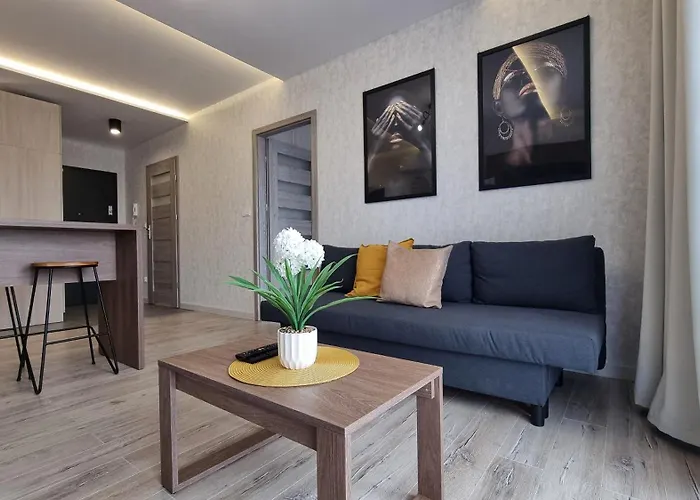 Q Apart Pl 2 Lub 3 Pokojowe Klimatyzowane Apartamenty Przy Manufakturze Z Garazem Gratis, Fv